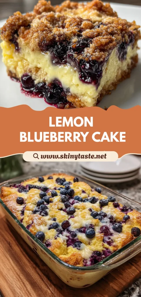 Lemon Blueberry Cheesecake Dump Cake – Easy Summer Dessert for 12 10 Lemon Blueberry Cheesecake Dump Cake