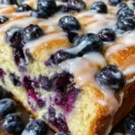 Lemon Blueberry Sheet Cake