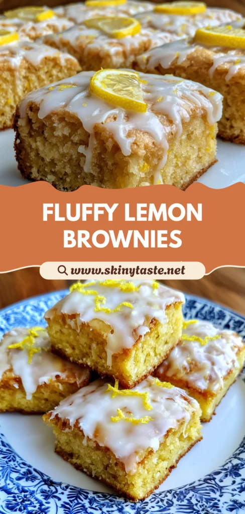 Lemon Brownies