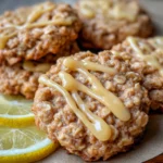 Lemon Oatmeal No-Bake Cookies