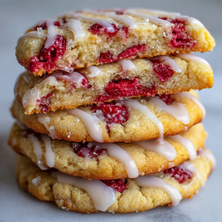 Lemon Raspberry Cookies
