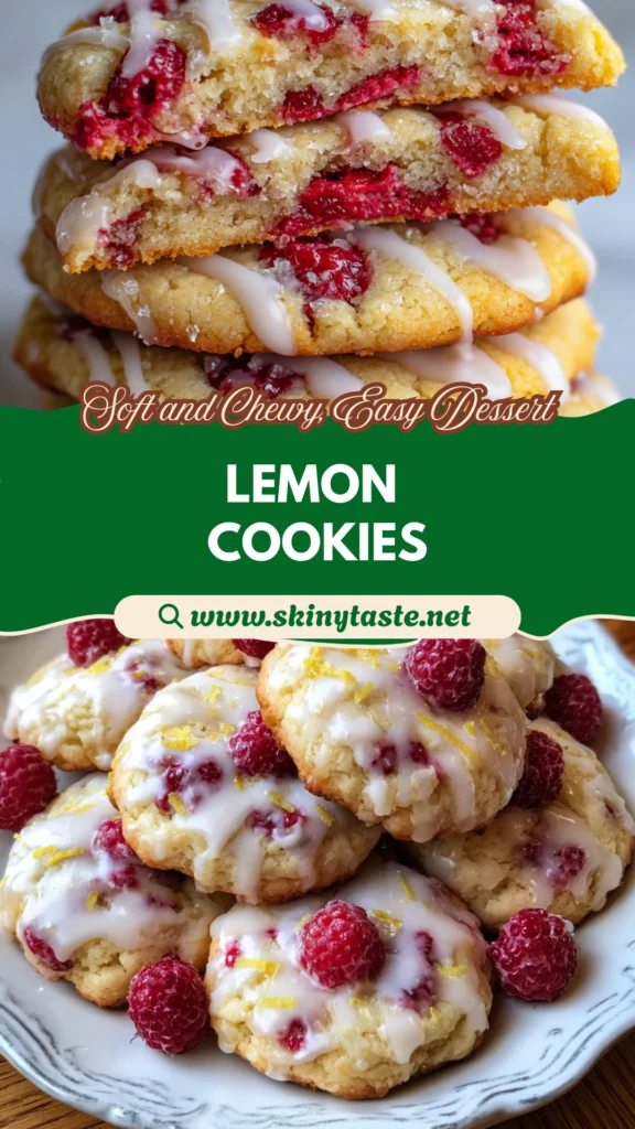 Lemon Raspberry Cookies