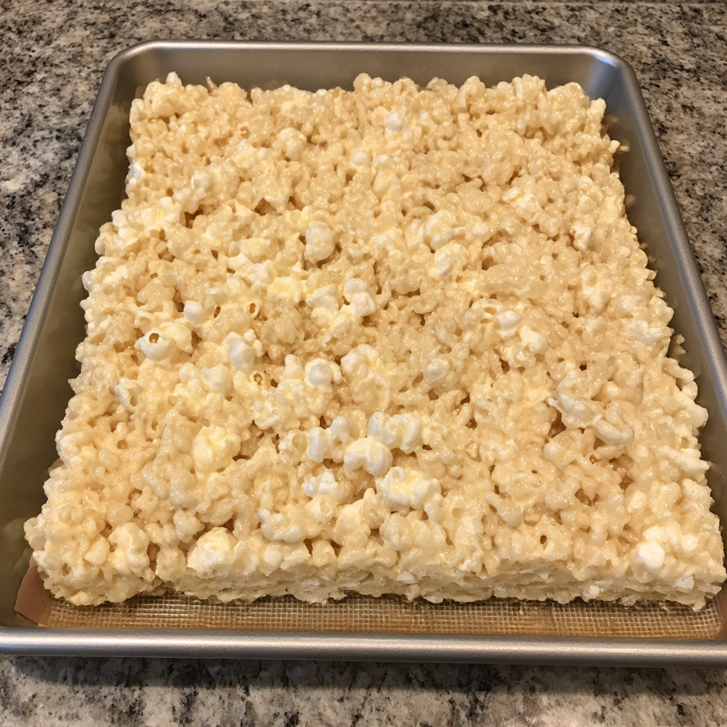 Lemon Rice Krispy Treats