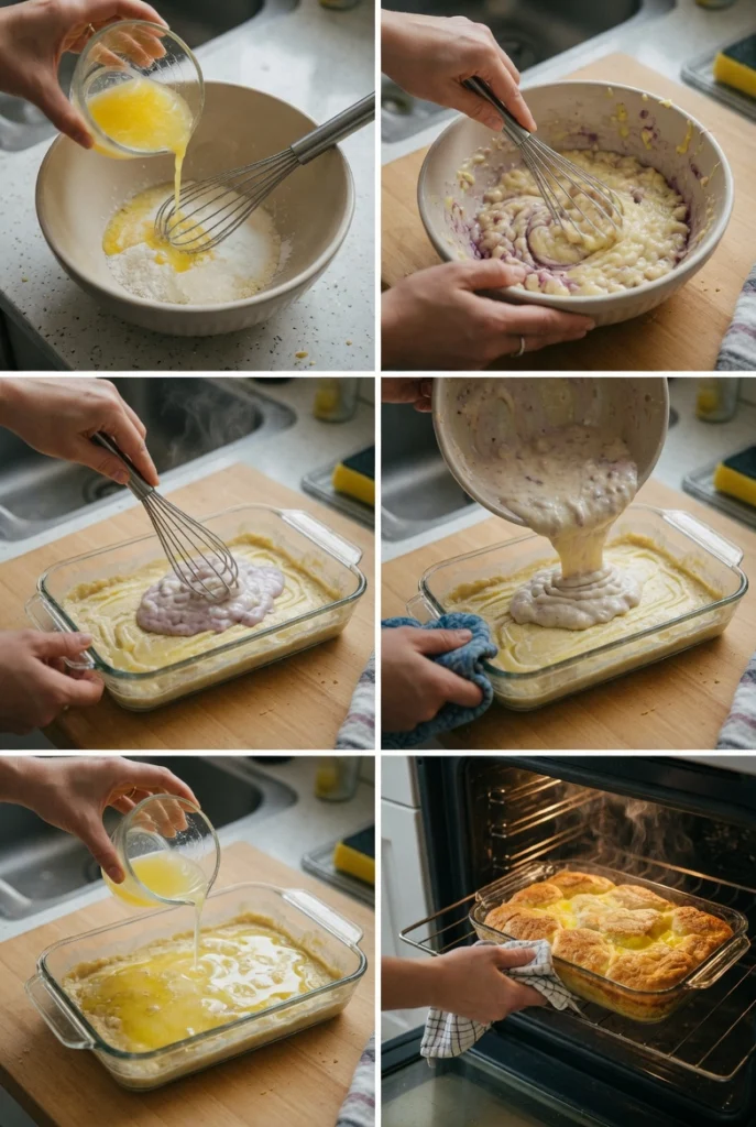 Magic Lemon Cobbler