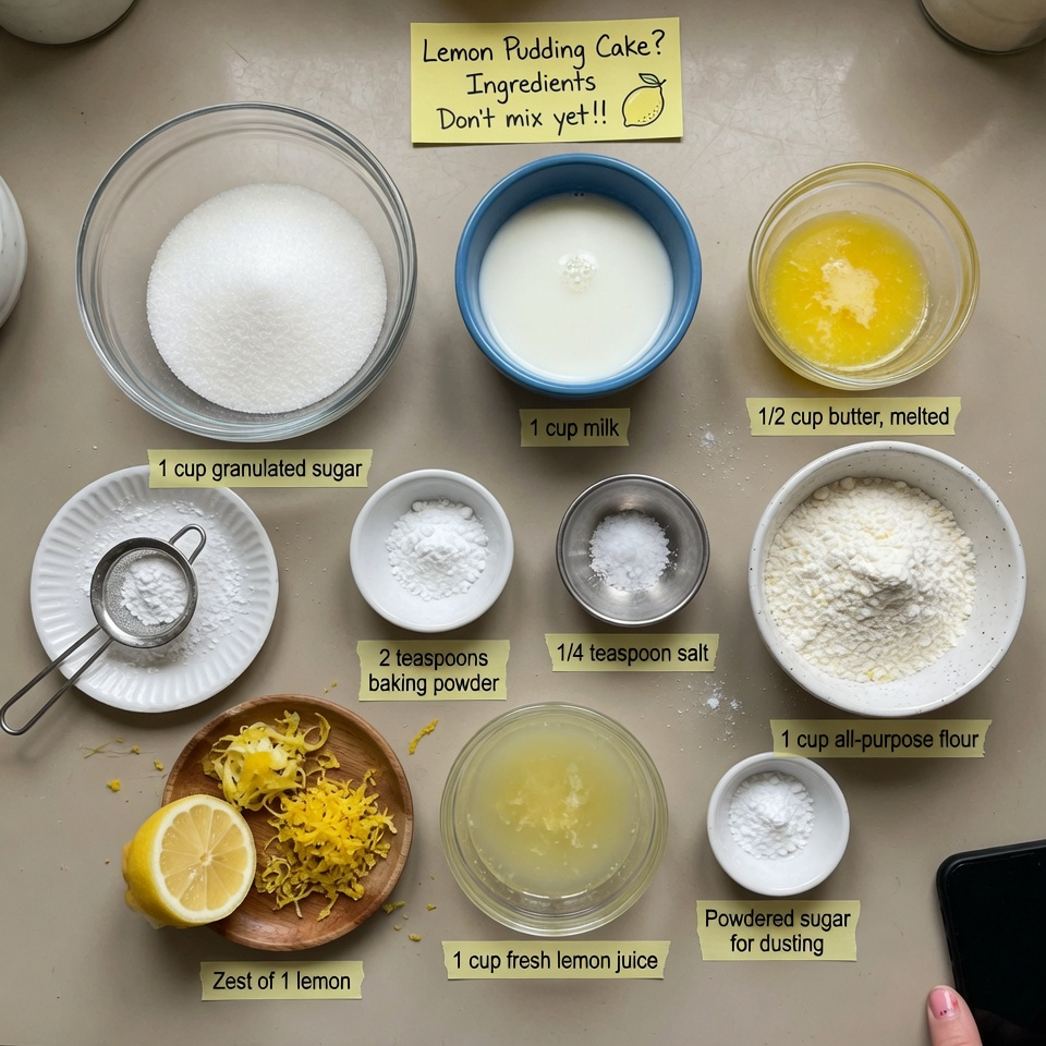 Magic Lemon Cobbler