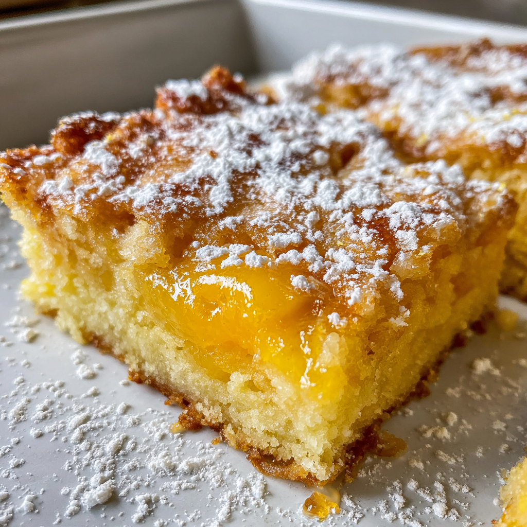 Magic Lemon Cobbler
