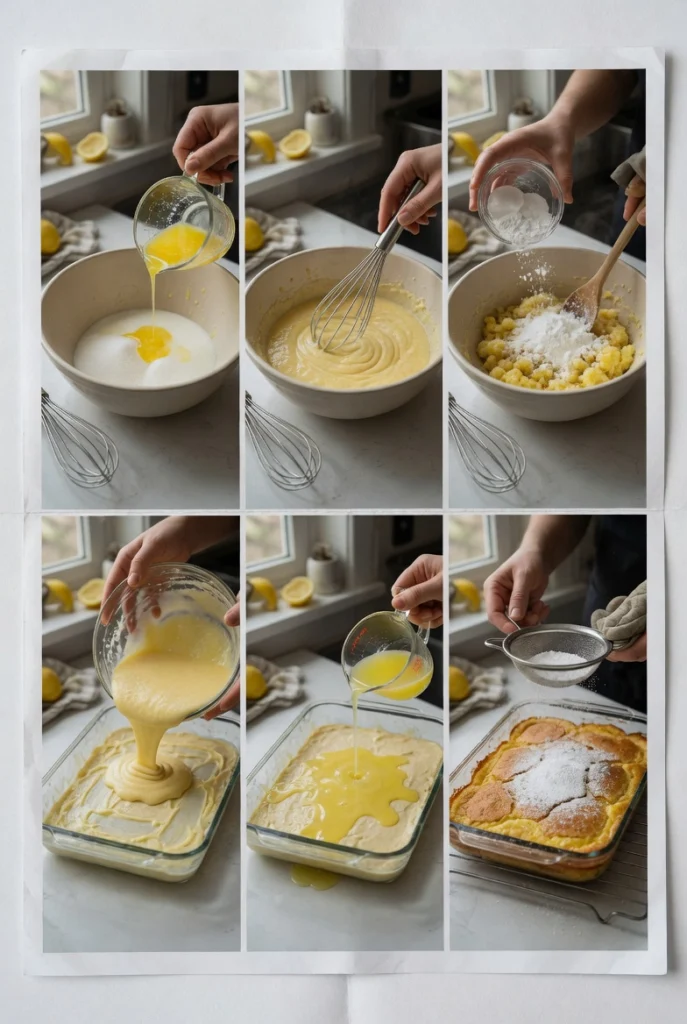 Magic Lemon Cobbler