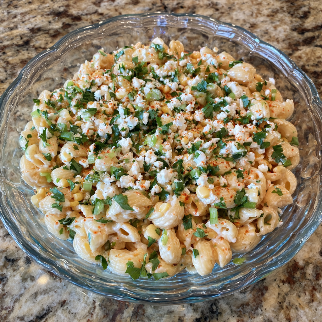 Mexican Street Corn Pasta Salad