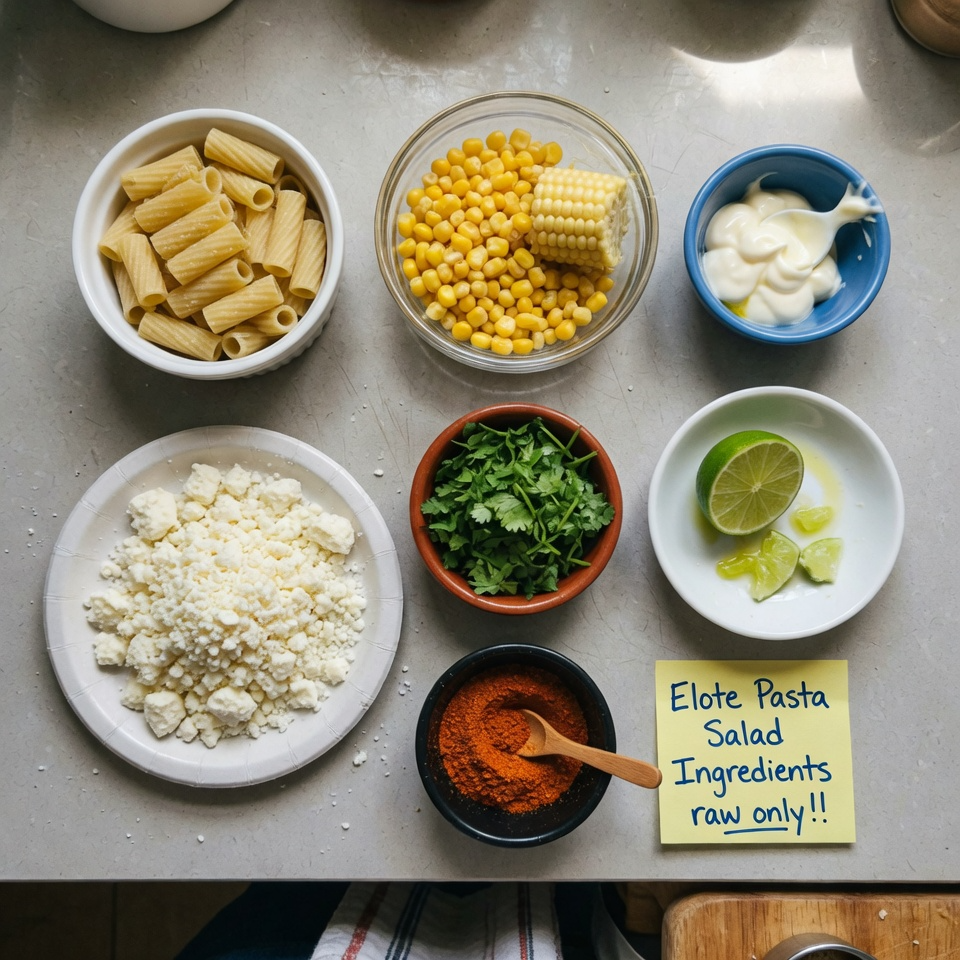 Mexican Street Corn Pasta Salad