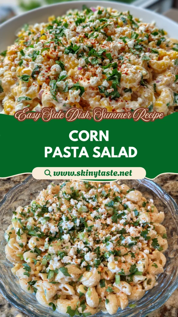 Mexican Street Corn Pasta Salad
