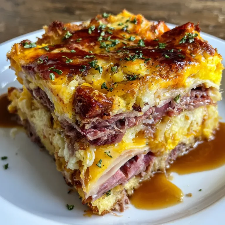 Monte Cristo Breakfast Casserole