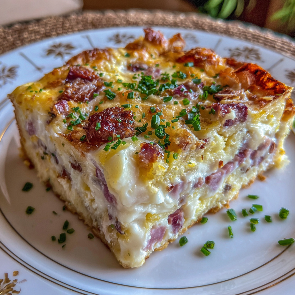 Monte Cristo Breakfast Casserole