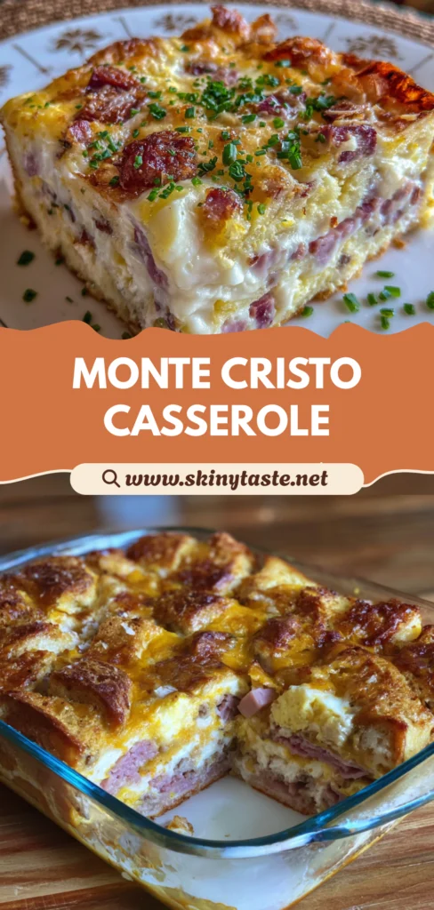 Monte Cristo Breakfast Casserole
