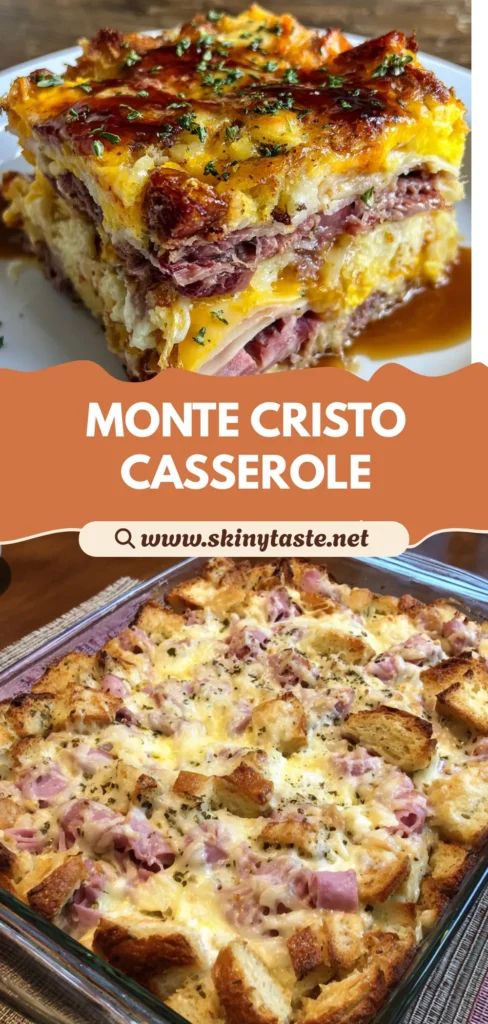 Monte Cristo Breakfast Casserole Easy 6-Ingredient Delight for Busy Mo 10 Monte Cristo Breakfast Casserole