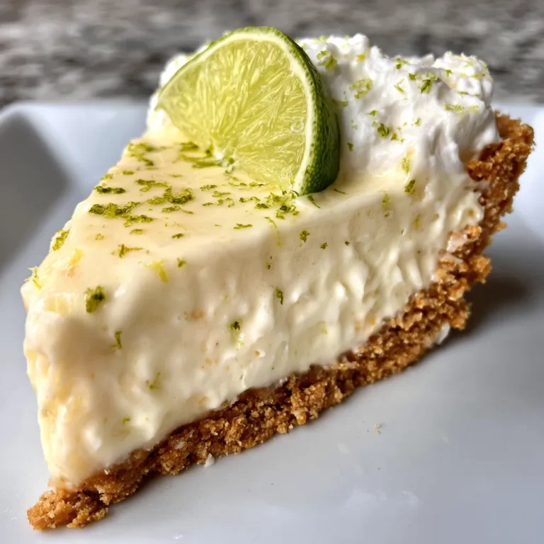 No Bake Key Lime Pie
