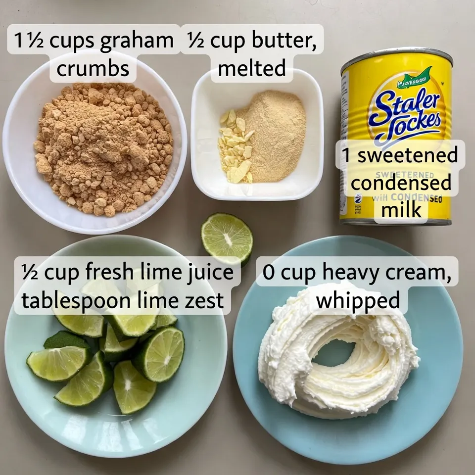No Bake Key Lime Pie