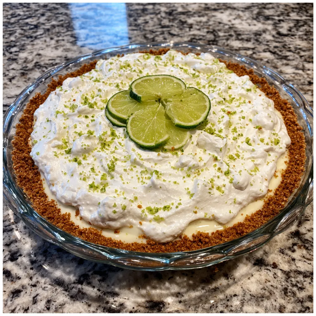 No Bake Key Lime Pie