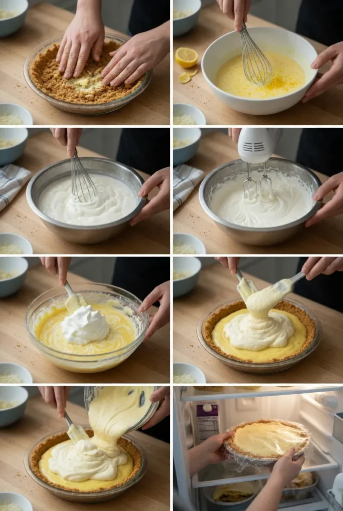 No-Bake Lemon Icebox Pie