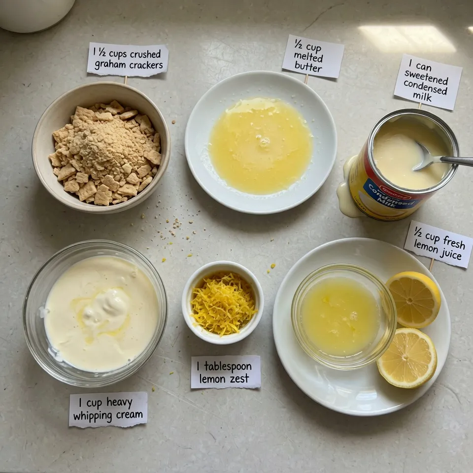 No-Bake Lemon Icebox Pie