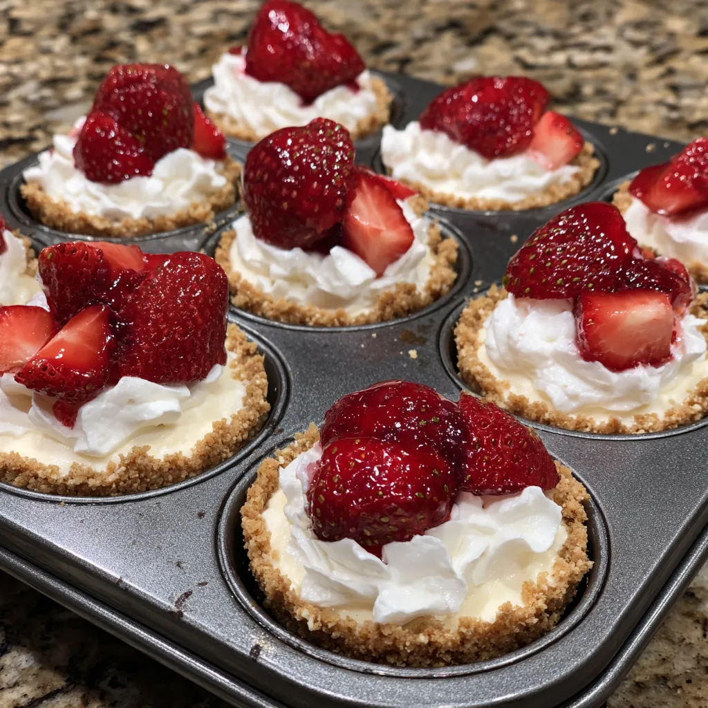 No-Bake Mini Cheesecake Cups