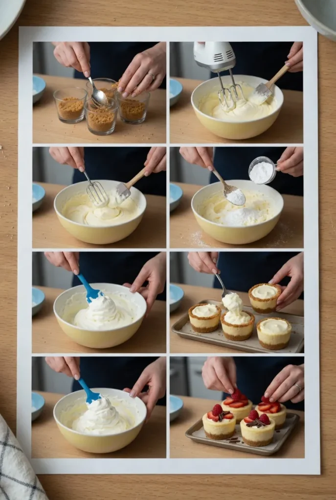 No-Bake Mini Cheesecake Cups