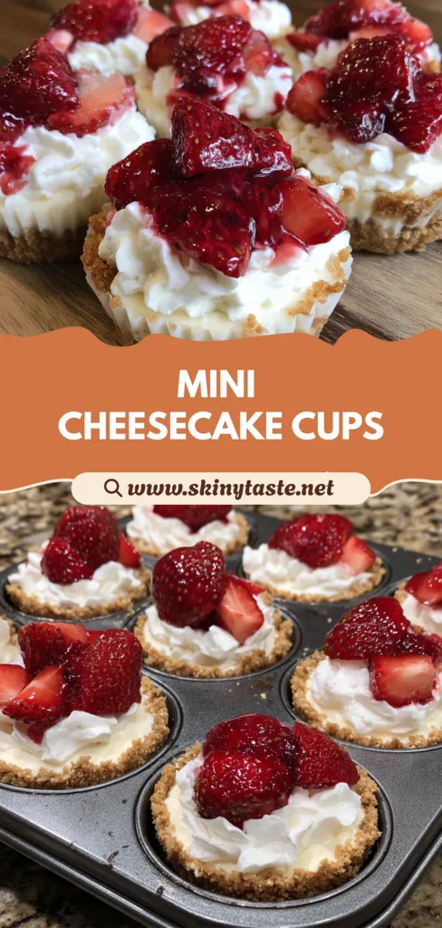 No-Bake Mini Cheesecake Cups