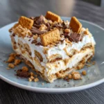 No Bake Peanut Butter Icebox Cake