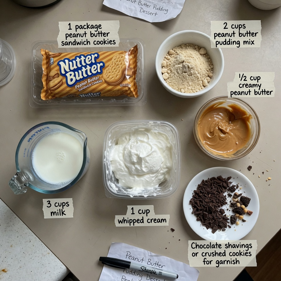 No Bake Peanut Butter Icebox Cake