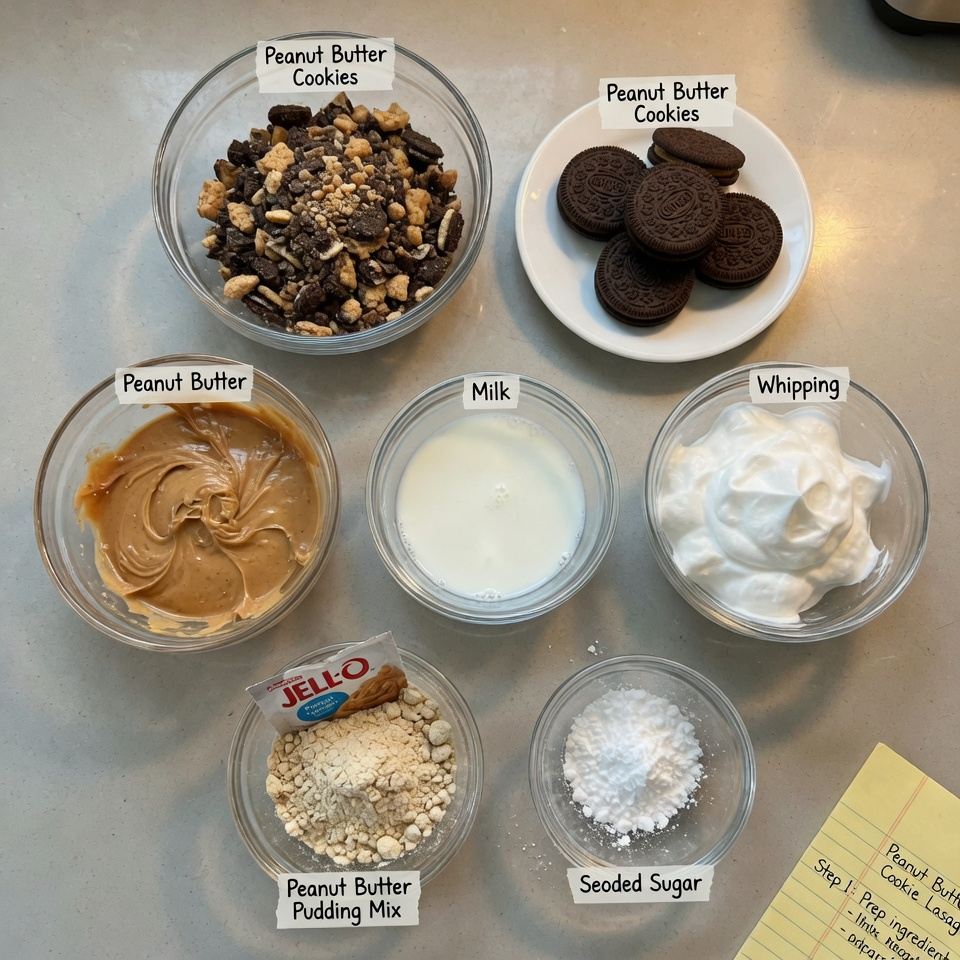 No Bake Peanut Butter Icebox Cake