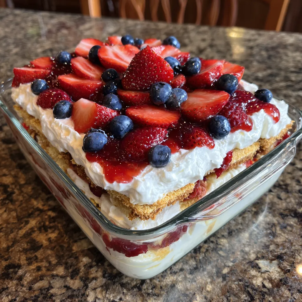 No-Bake Summer Berry Lasagna Recipe: Easy Fresh Dessert for Hot Days 9 No-Bake Summer Berry Lasagna