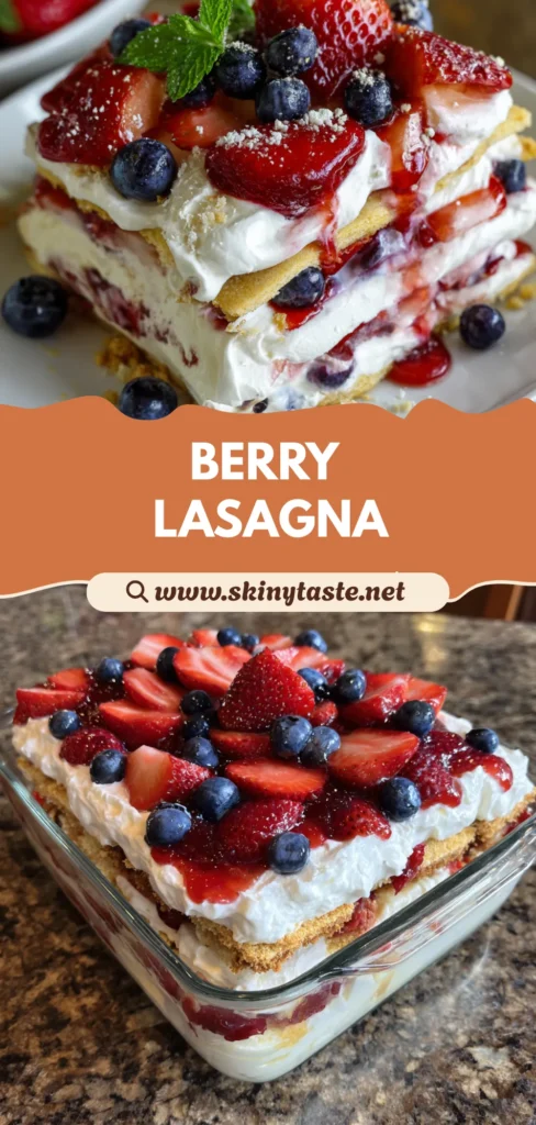 No-Bake Summer Berry Lasagna Recipe: Easy Fresh Dessert for Hot Days 10 No-Bake Summer Berry Lasagna