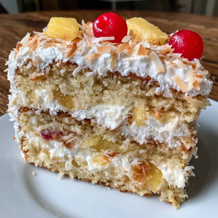 Pina Colada Layer Cake