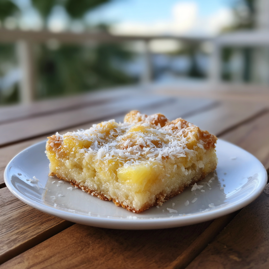Pineapple Bliss Bars