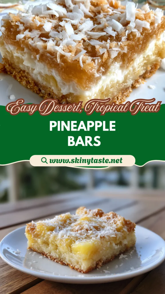 Pineapple Bliss Bars