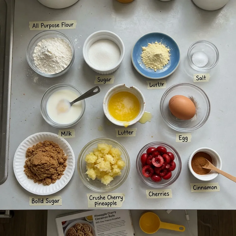 Easy Pineapple Upside Down Cinnamon Rolls Recipe for Breakfast 7 Pineapple Upside Down Cinnamon Rolls