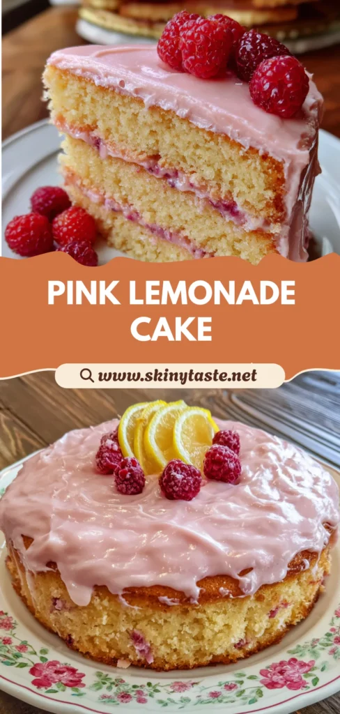 How to Make the Best Pink Lemonade Cake – Easy Summer Dessert Recipe 10 Pink Lemonade Cake