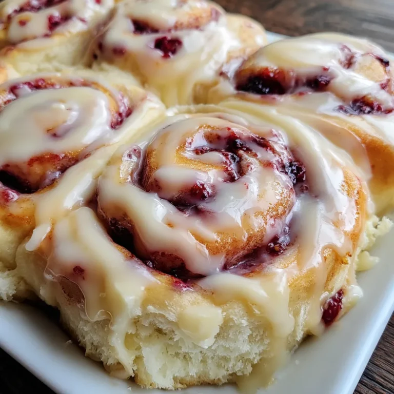 Raspberry Cream Cheese Sweet Rolls