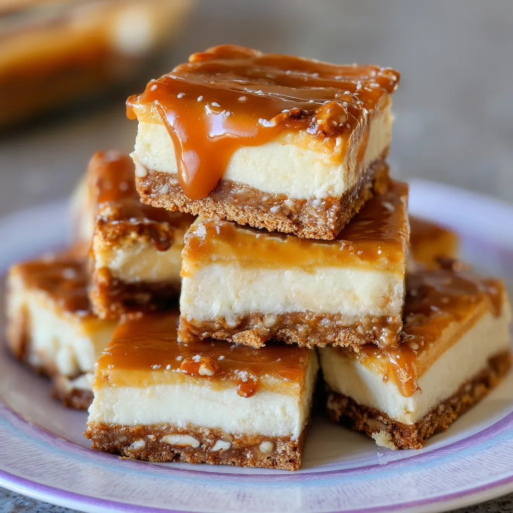 Irresistible Salted Caramel Pretzel Cheesecake Bars for Summer 9 Salted Caramel Pretzel Cheesecake Bars