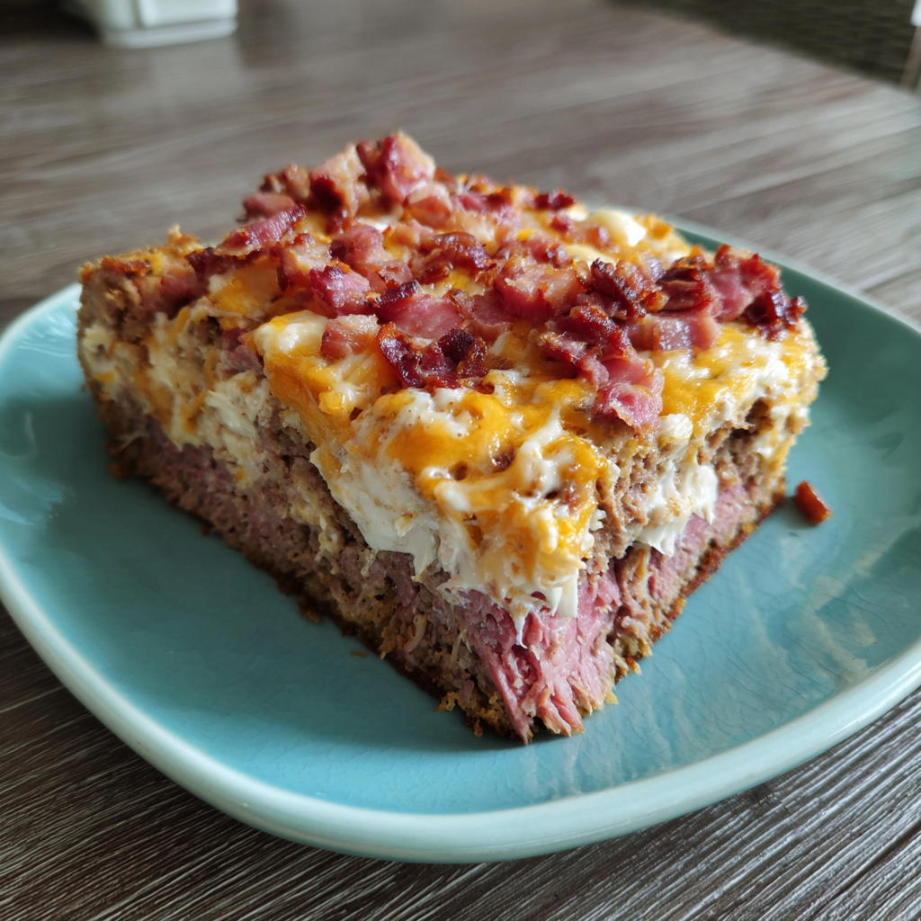 Smoked Beef Cake