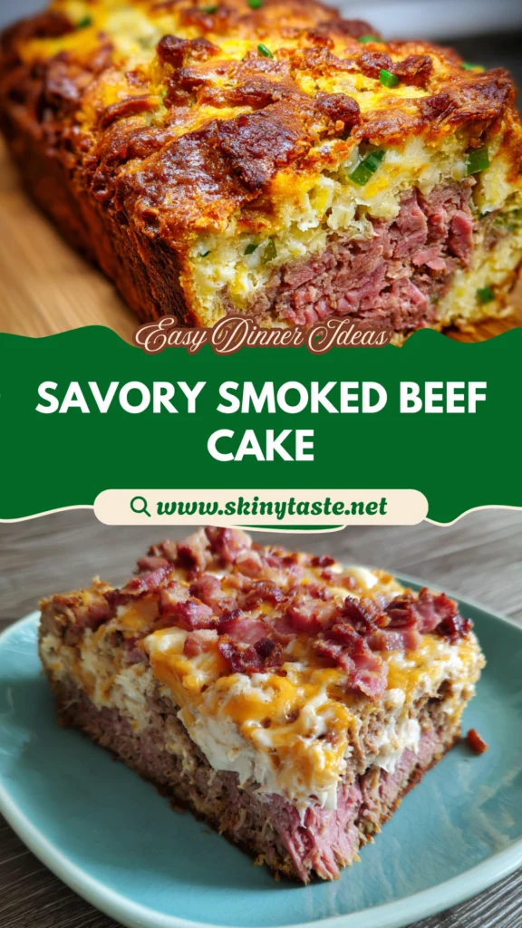 Smoked Beef Cake