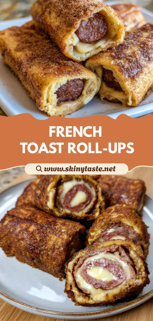 Smoked Beef French Toast Roll-Ups