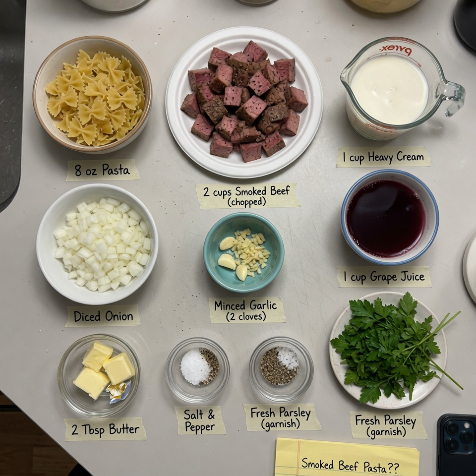 Smoked Beef Pasta
