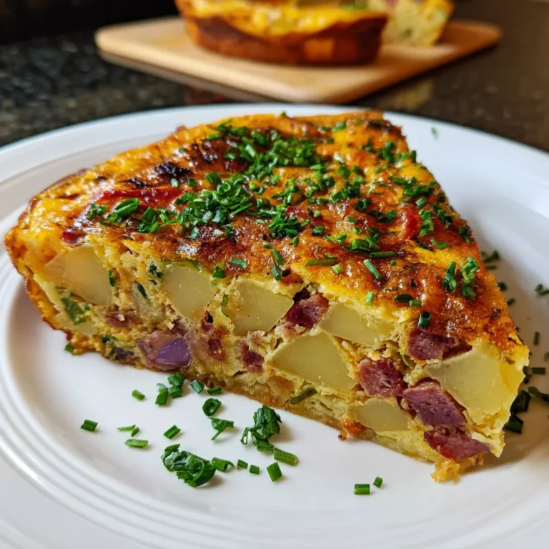 Smoked Beef Potato Frittata