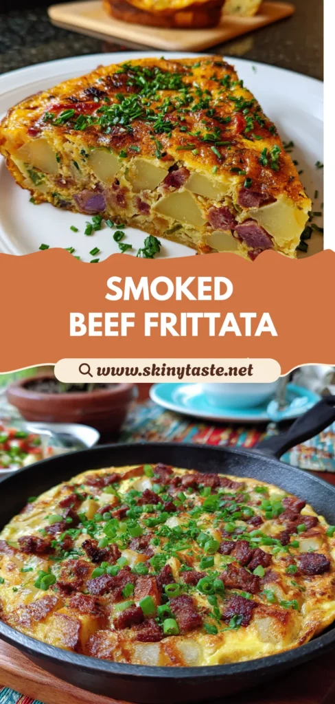 Smoked Beef Potato Frittata