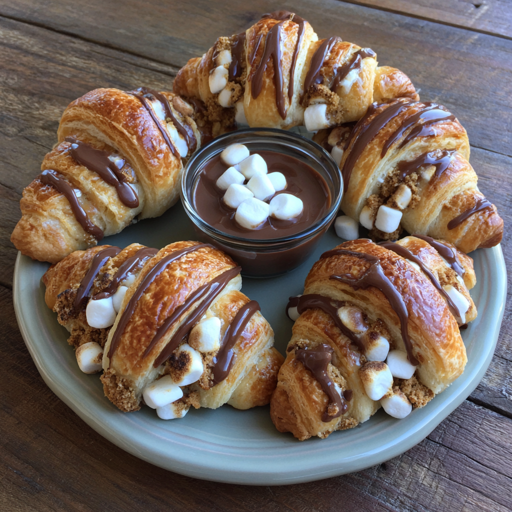 S'mores Crescent Rolls
