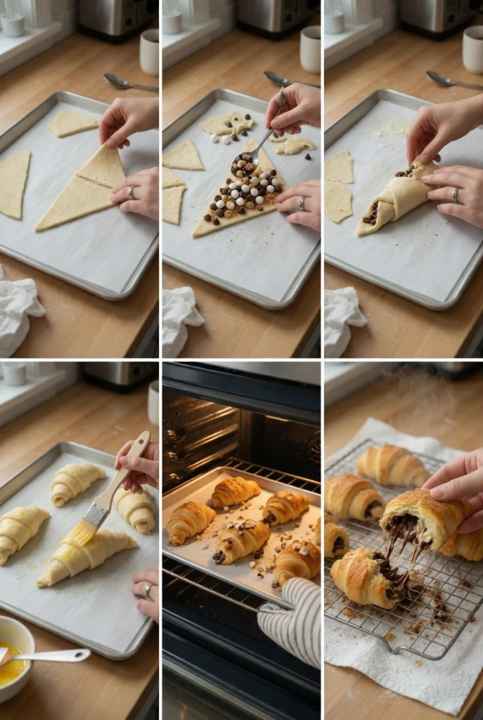S'mores Crescent Rolls