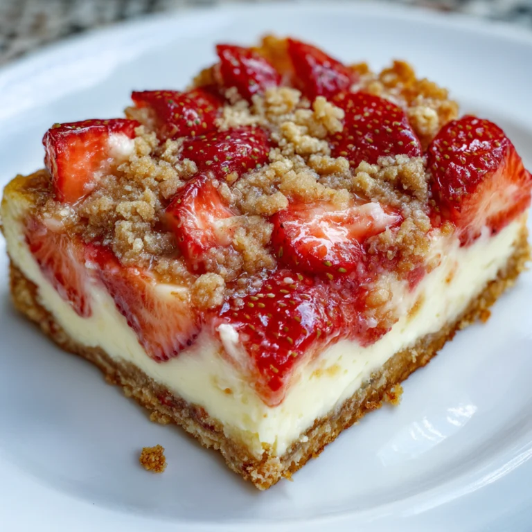 Strawberry Cheesecake Bars