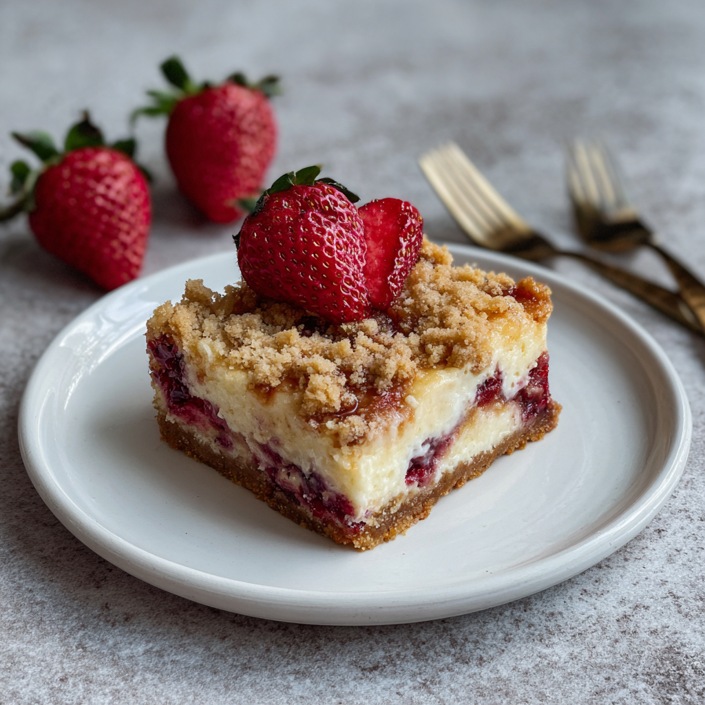 Strawberry Cheesecake Bars