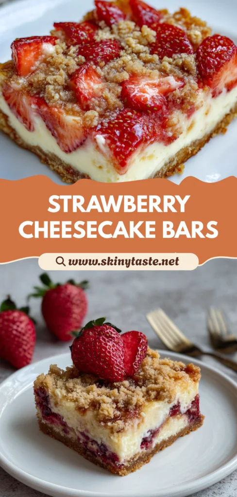 Strawberry Cheesecake Bars