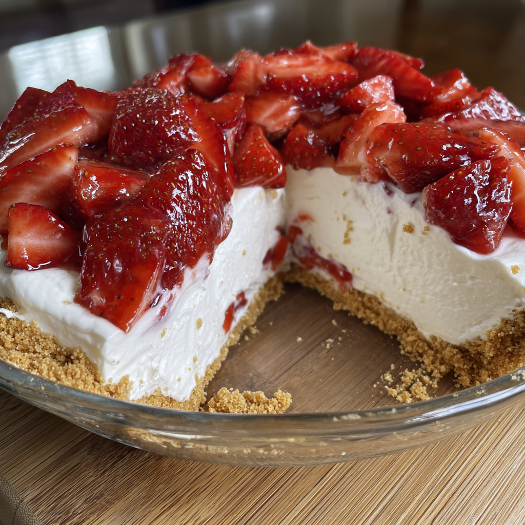 Strawberry Cool Whip Pie